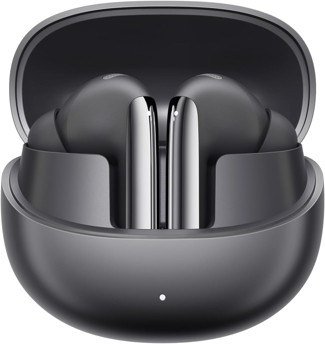 Fones de Ouvido QCY MeloBuds Pro, Fone Bluetooth com Cancelamento de Ruído Ativo, Certificação Hi-Res, 34 Horas De Reprodução, Preto (Black)