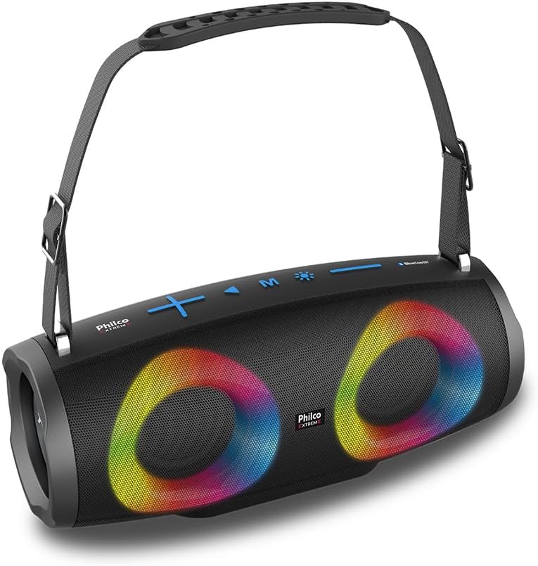 Caixa de Som Speaker Philco PBS45BT Extreme Bluetooth V5.3 40W
