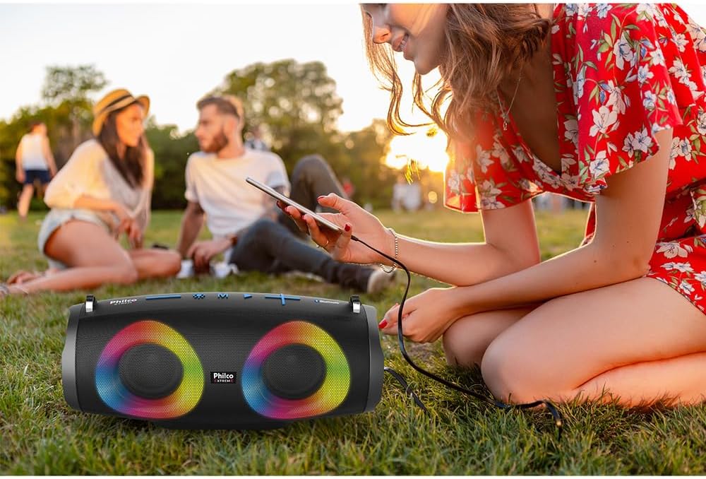 Caixa de Som Speaker Philco PBS45BT Extreme Bluetooth V5.3 40W