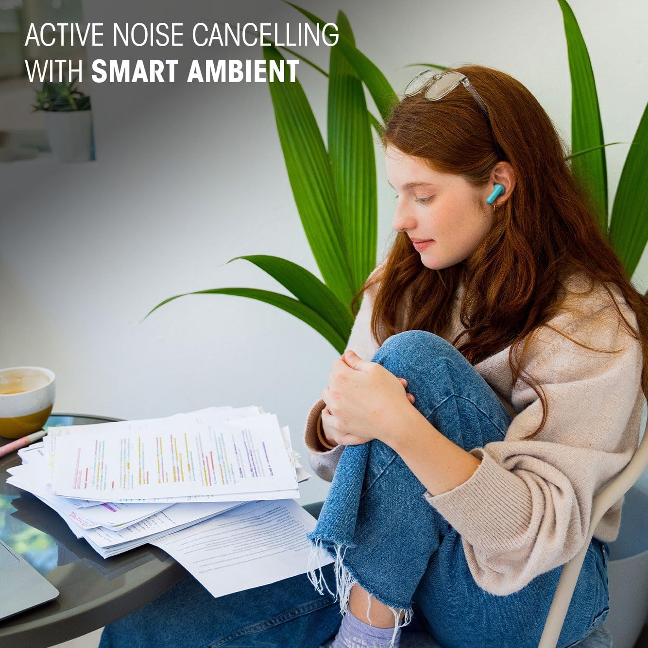 Fone de Ouvido Sem Fio, JBL, Bluetooth, Wave Beam 2, Intra Auricular, Sem Fio, Resistente À Água e Poeira - Preto