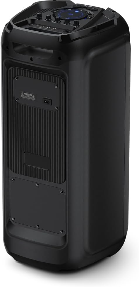 PHILIPS, Caixa de Som Bluetooth Party Speaker, com Luzes LED, TAX4209/78, FM, USB, Cartão SD, Auxiliar, TWS, Entradas Microfone/Guitarra