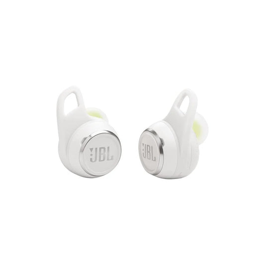 Fone de Ouvido Esportivo Sem Fio JBL, Reflect Aero, Bluetooth, com Microfone, À Prova d' Água, Branco - JBLREFLECTAEROWHT